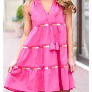 J Marie pink Sasha dress (like new)